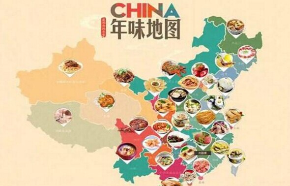 全國人民都愛吃啥嘞？來戳地圖！