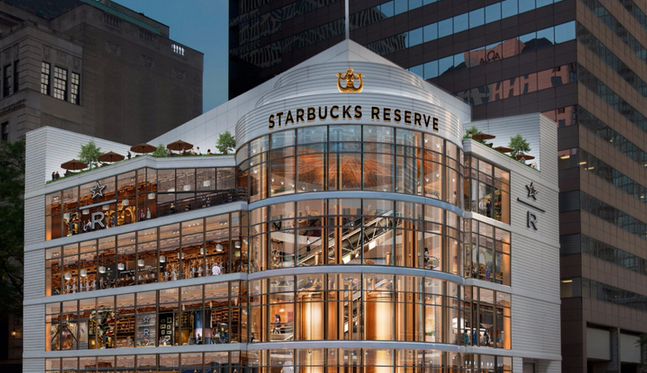 光中國同店銷售就增了 7%，星巴克重申全球開 12000 家新店的小目標(biāo)|餐飲界