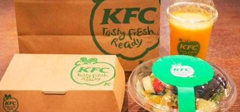 KFC都脫紅入綠了，輕食成了外賣(mài)老板們的又一片藍(lán)海？