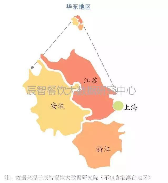 5個維度，看懂華東區(qū)域餐飲發(fā)展現(xiàn)狀 | 大數(shù)據(jù)報告