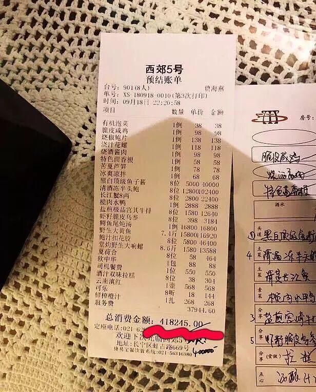 貴得有理！上熱搜的41萬元“天價菜單”