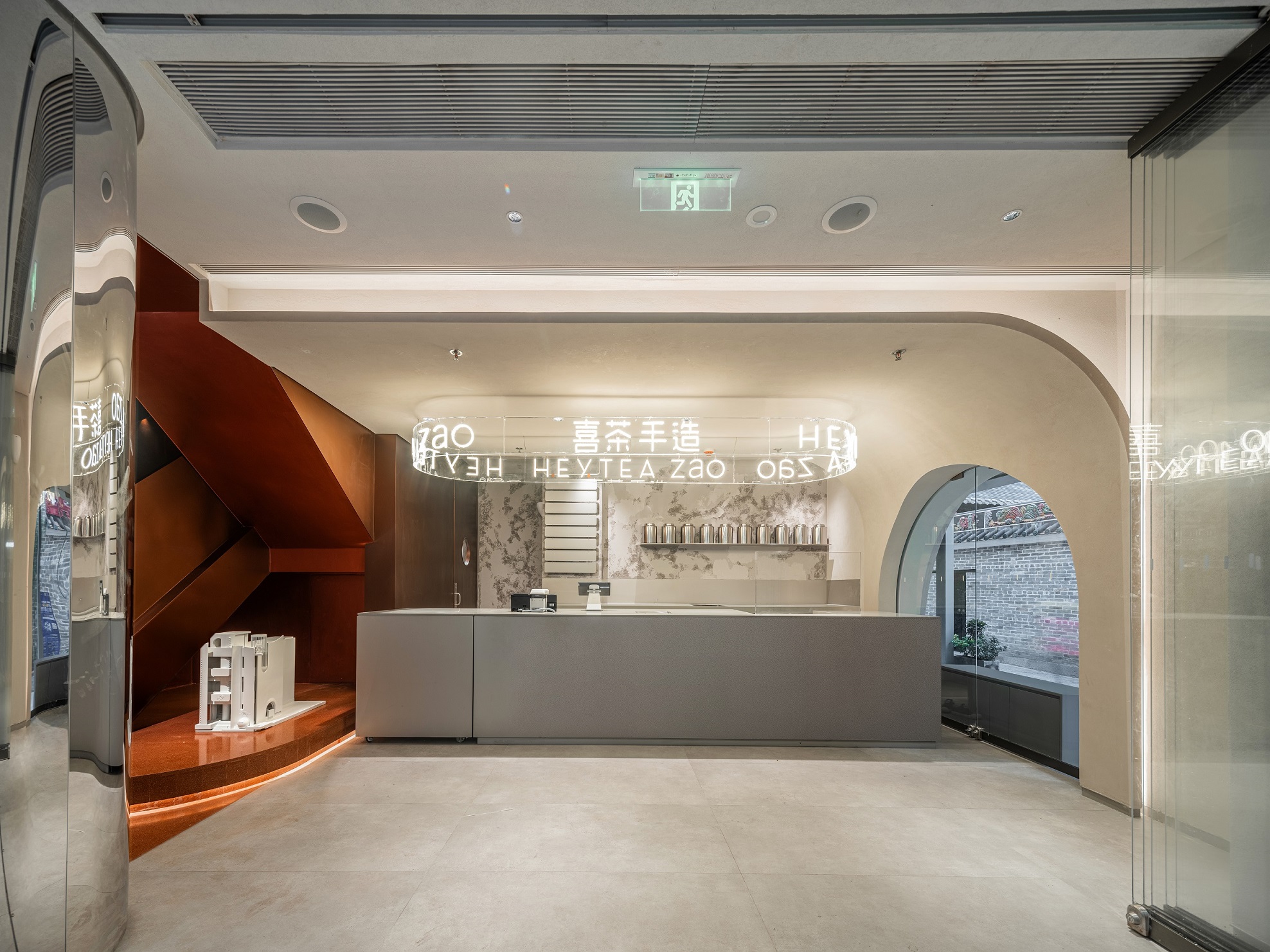 重新定義靈感茶飲空間，喜茶全球首家手造店落戶深圳南頭古城！|餐飲界